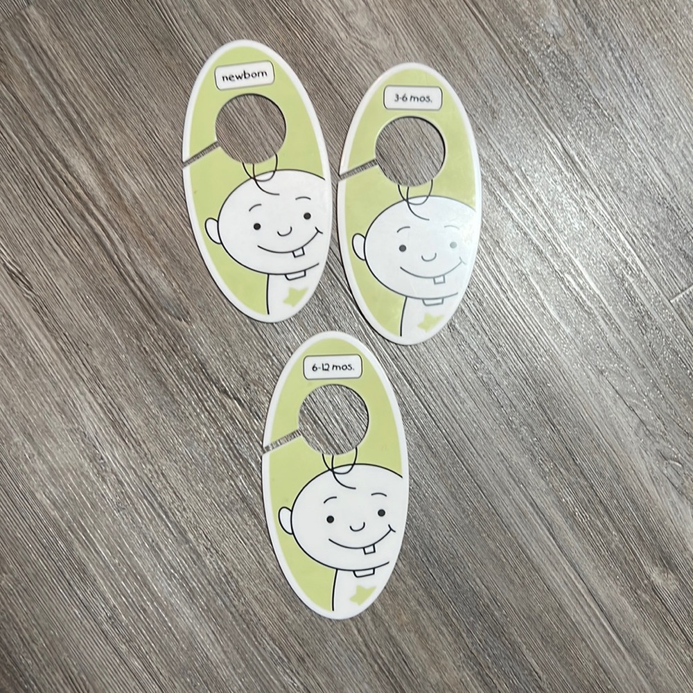 Closet dividers - Newborn through 12 M